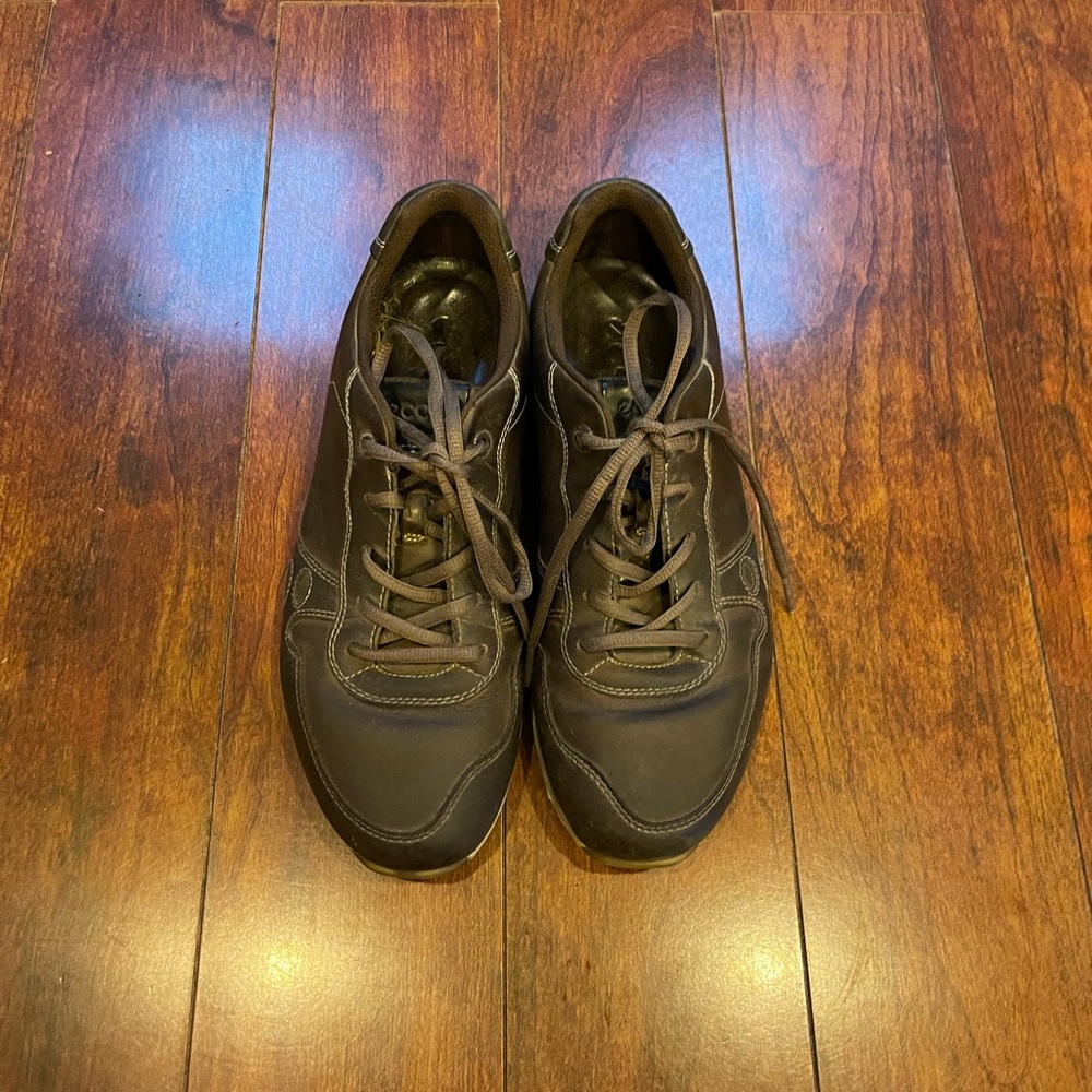 Ecco men’s brown leather shoes